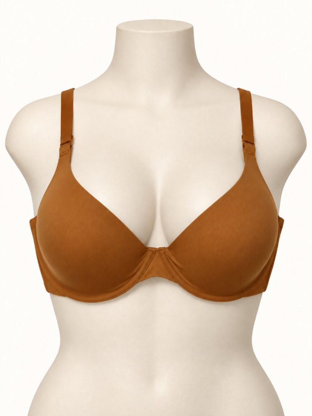 SKIMS Fits Everybody Scoop Plunge Bra Bronze 44DDDD NWT